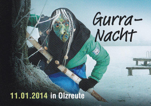 Party Flyer: Gurra-Nacht in Olzreute am 11.01.2014 in Bad Schussenried